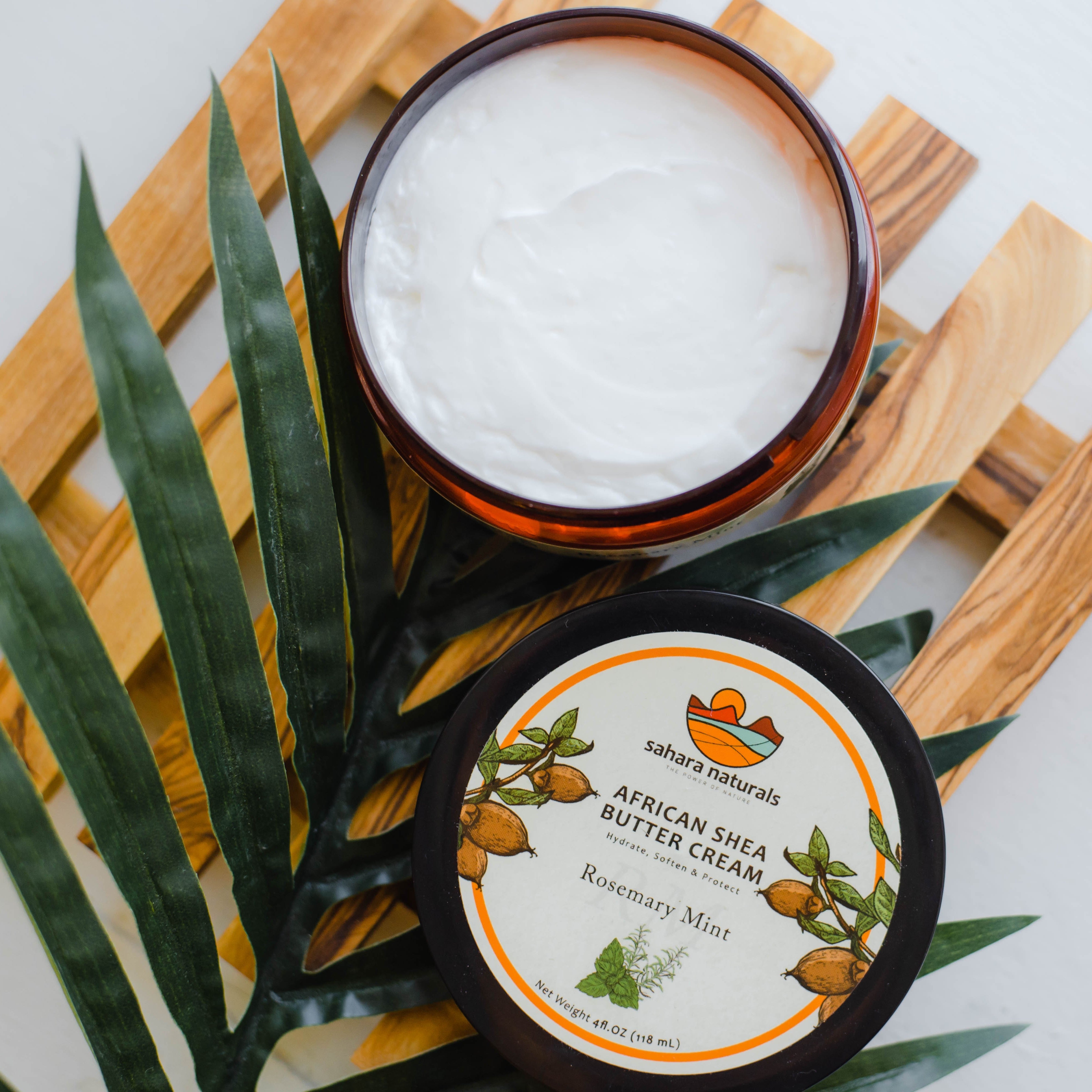 African Shea Butter Cream Rosemary Mint