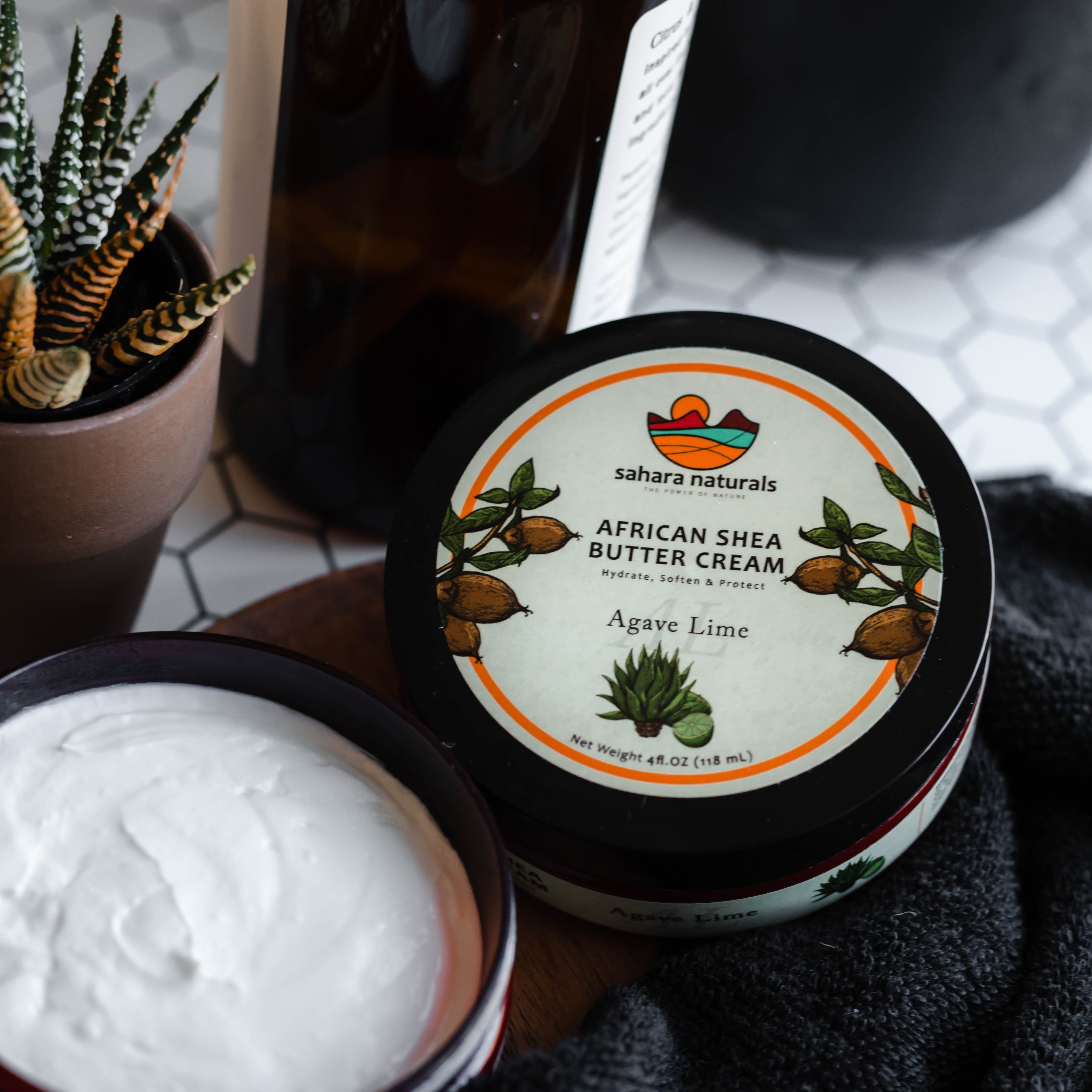 Agave Lime African Shea Butter Cream