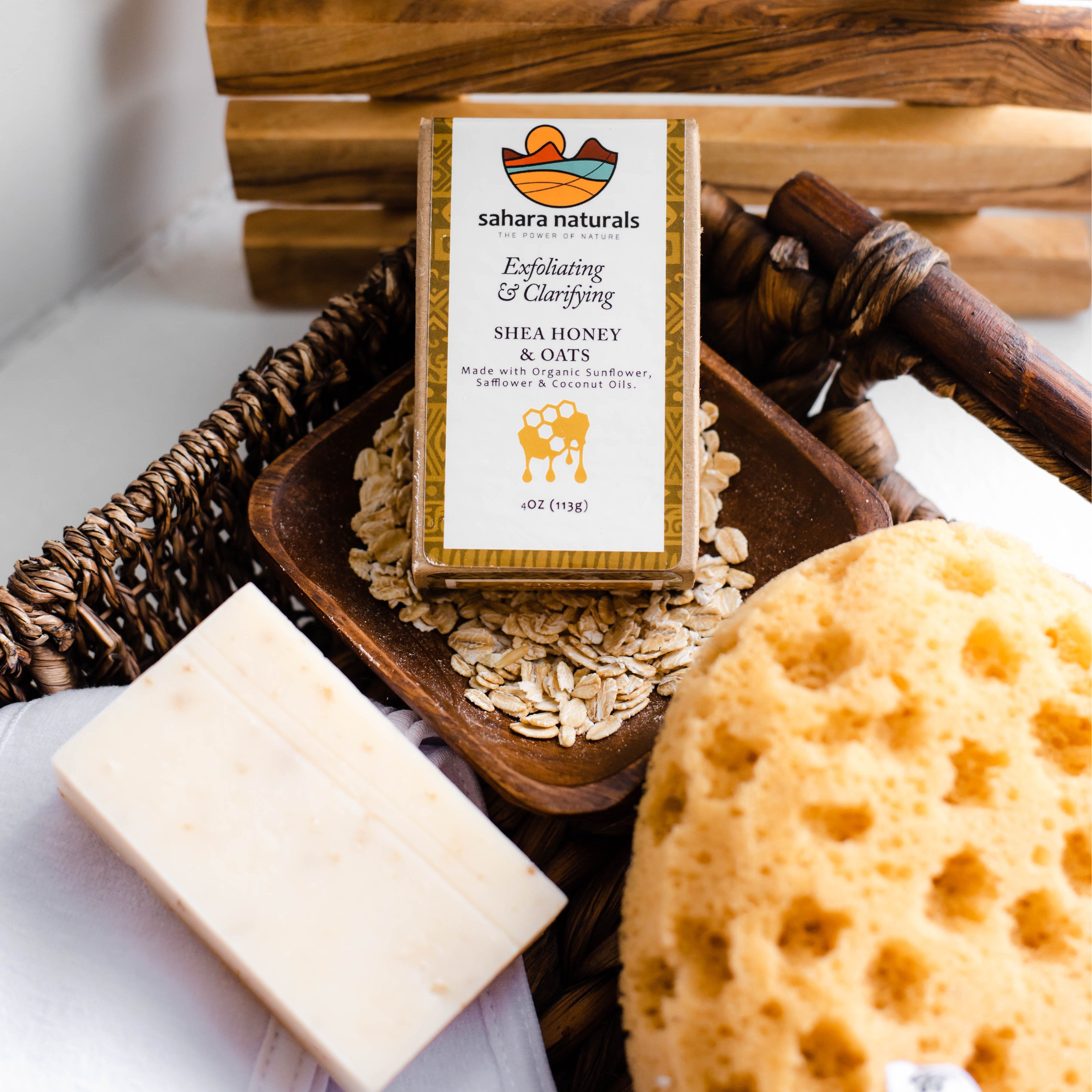 Organic Shea Honey Oats Soap