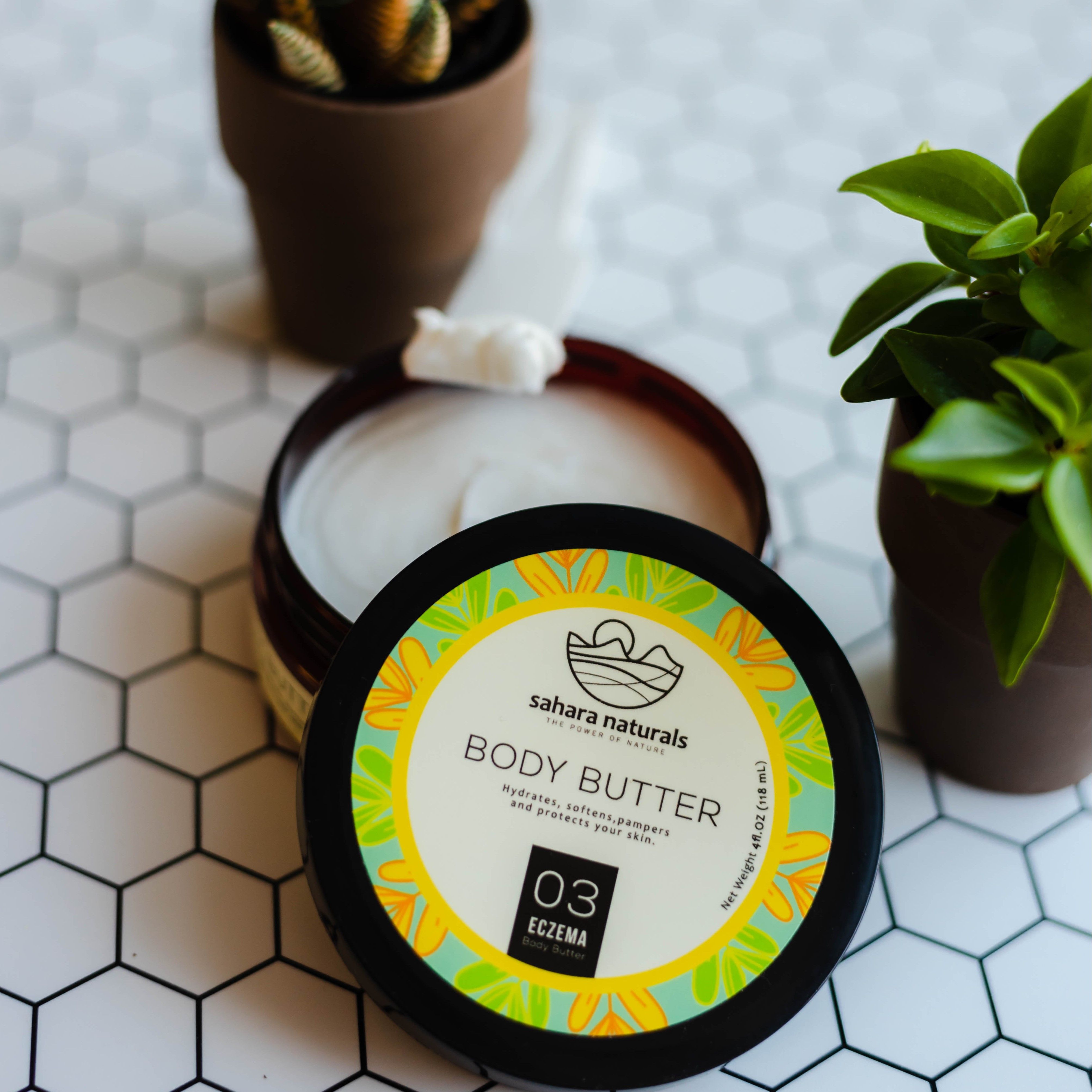 Whipped and Dense Eczema Body Butter