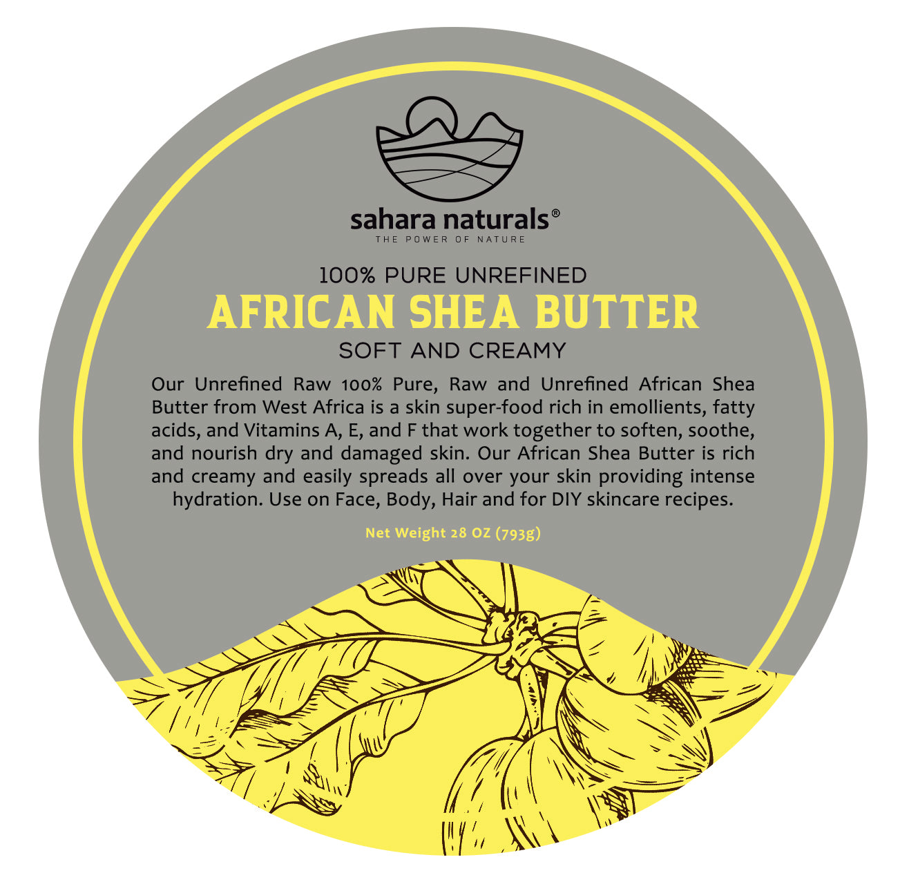 Unrefined African Shea Butter
