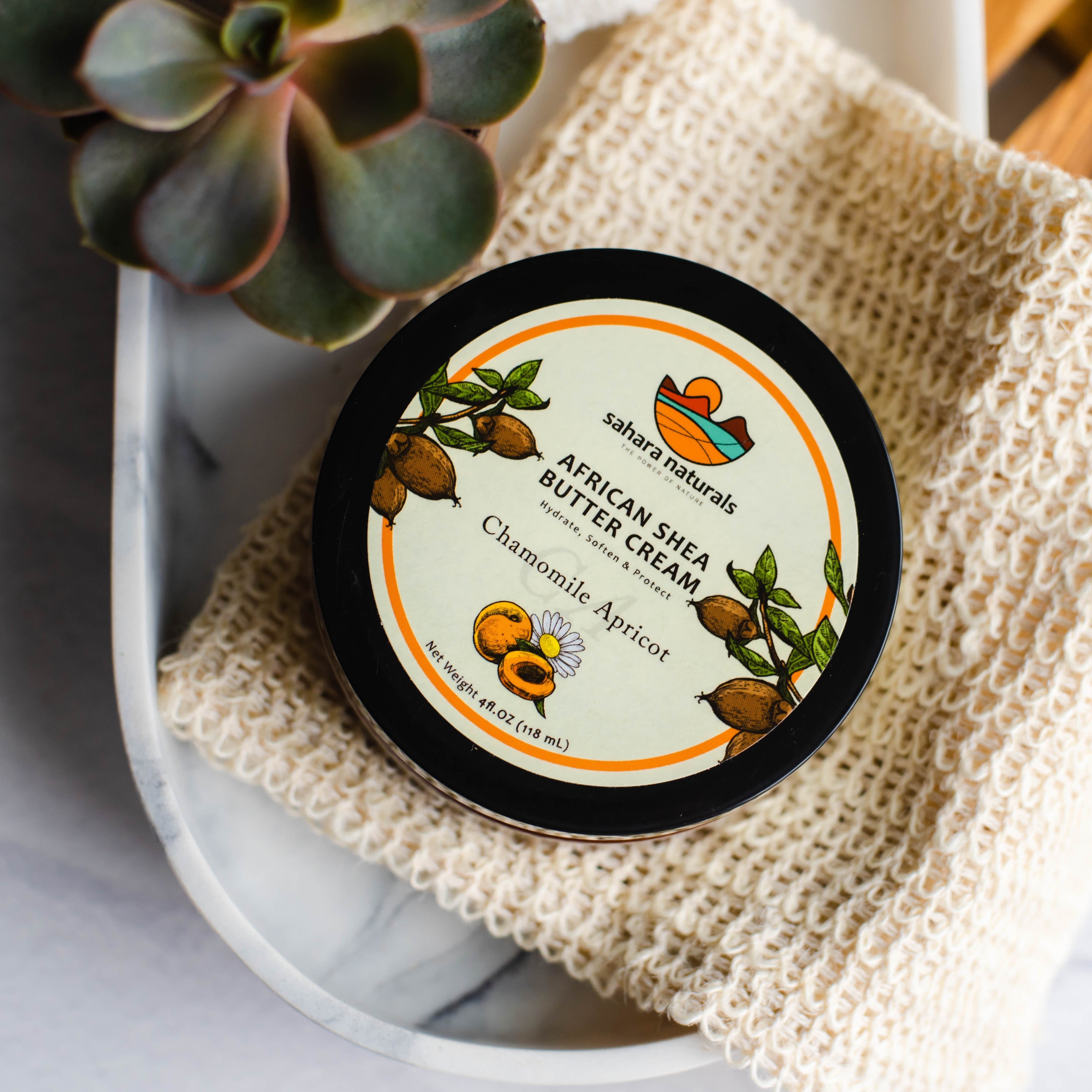 African Shea Butter Cream Chamomile Apricot