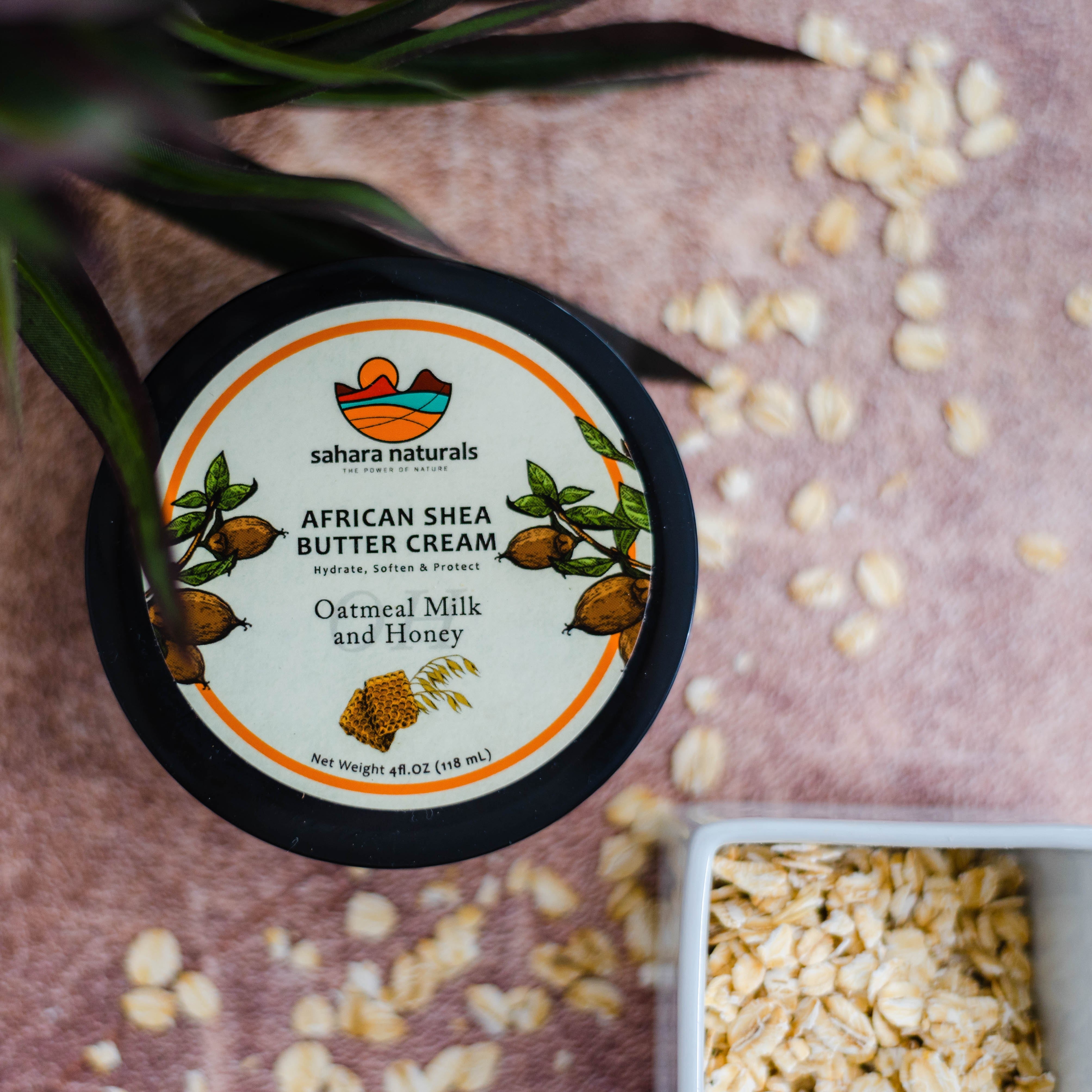African Shea Butter Cream Oatmeal Milk & Honey