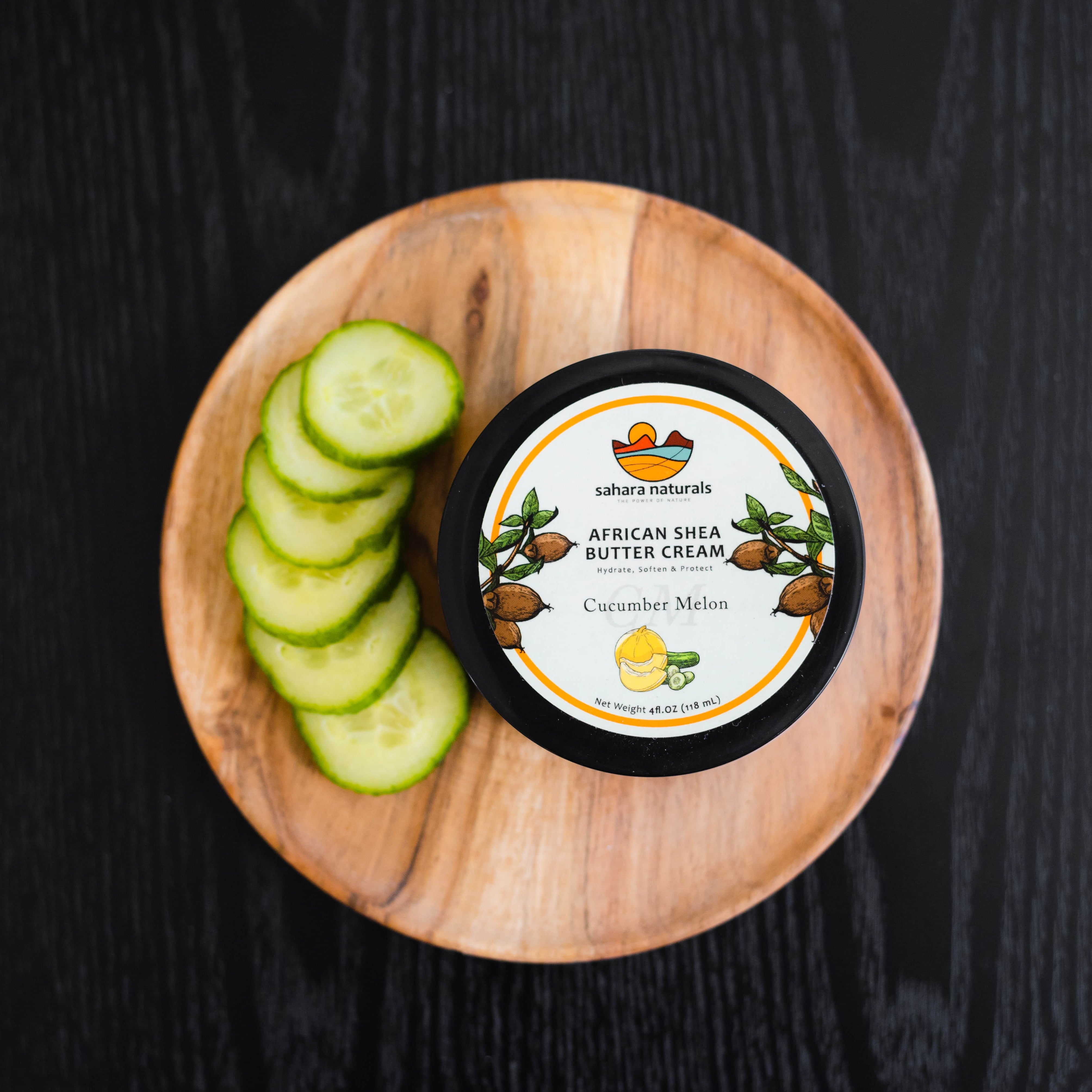 Cucumber Melon African Shea Butter Cream