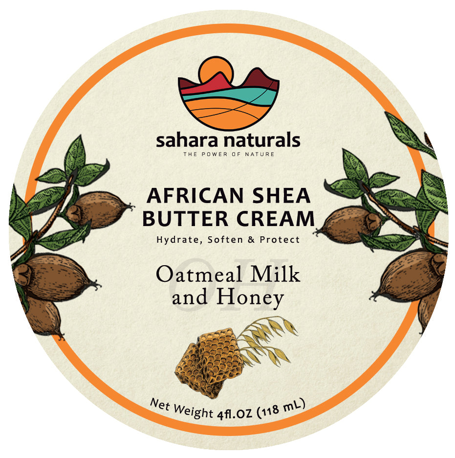 African Shea Butter Cream Oatmeal Milk & Honey