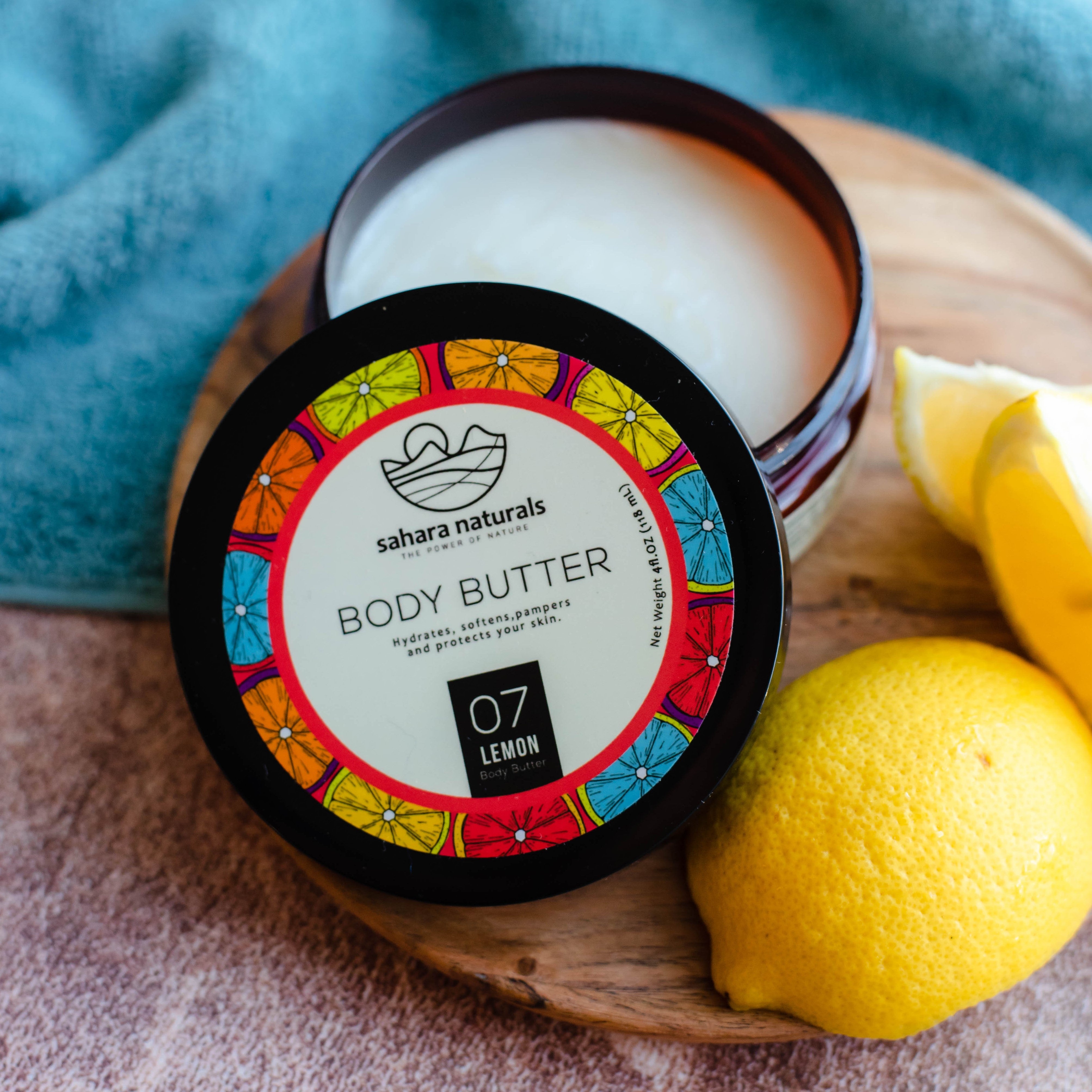 Thick and Creamy Lemon Body Butter